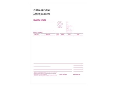 İrsaliye Fatura
